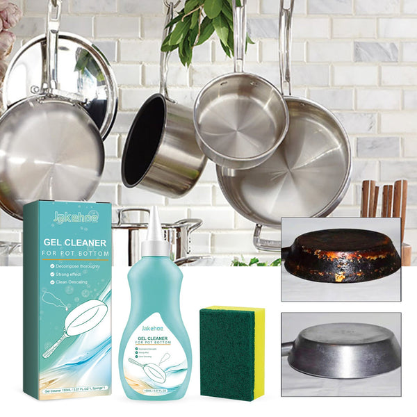 Gel Cleaner For Pot Bottom, Kitchen Cooktop With Cleaning Oil Stains And Rust Remover