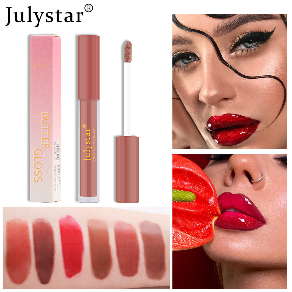 Waterlight Mirror Colorless Lip Glaze Female Pearlescent Transparent Moisturizing Lip Honey