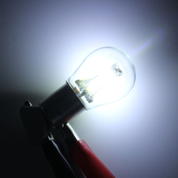 1pcs 1156 P21W BA15S 1157 BAY15D COB LED Filament Chip Car Brake Lights Auto Reverse Bulb Parking Lamp 12V Red White Yellow