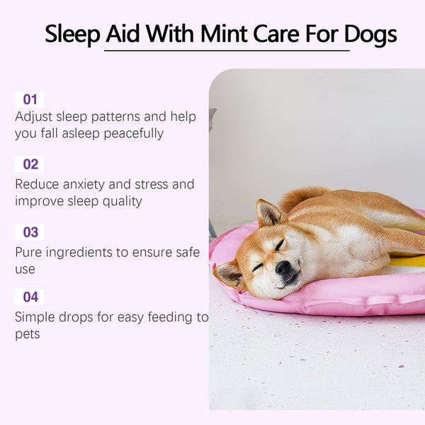 Dog Sleep Drops Pamper Dogs Sleeping At Night Pet Sleep Care Drops Supplement