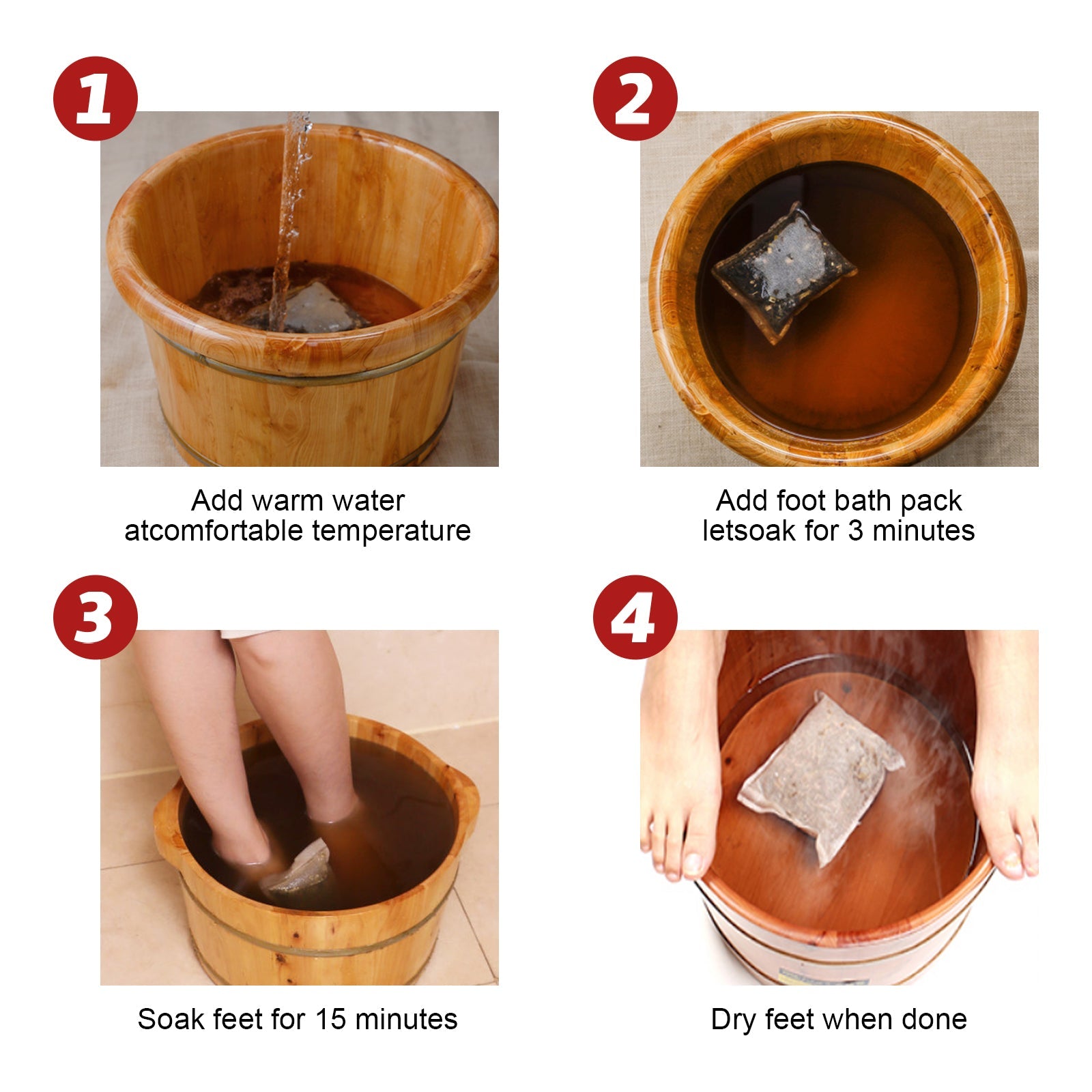 Leg Slimming Foot Bath, Relieve Leg Soreness And Swelling Discomfort Cold Relief Wet Foot Bath Kit