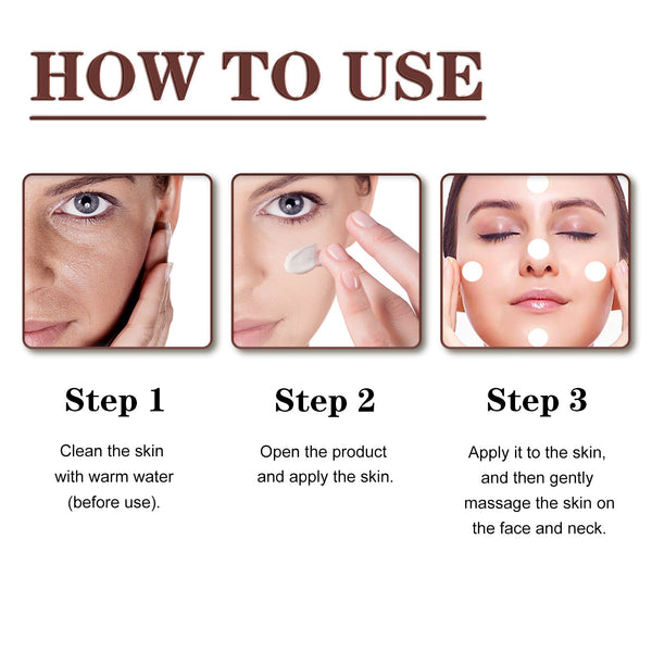 Black Tea Firming Moulding Face Cream, Moisturizing Softening Skin Firming Shrinking Pore Face Cream