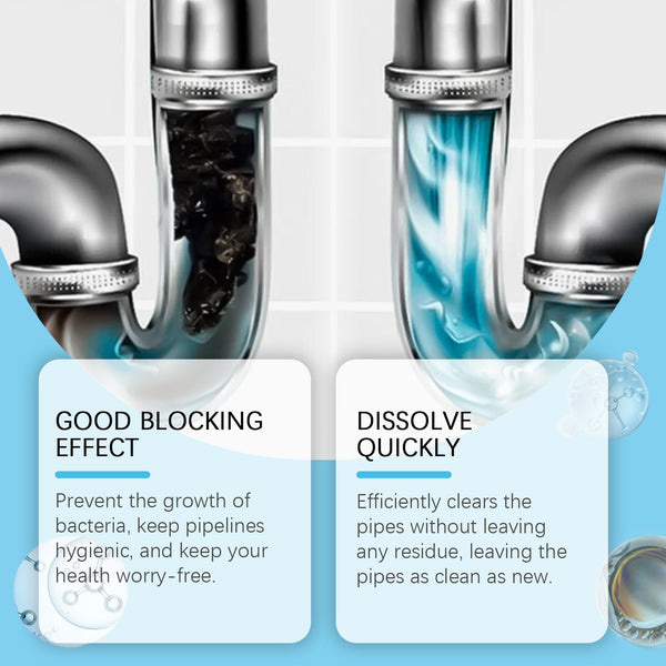 Drain Clogging Dredging Agent, Kitchen Drain Toilet Pipe Clogging Dredging Cleaning And Decontamination