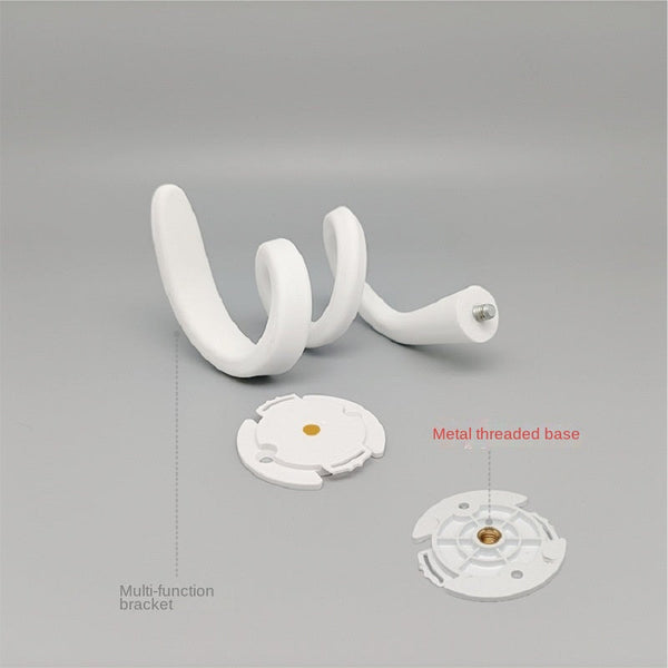 Camera 2K No-Drilling Mount Multi-Function Crib Winding Binding Hanging Inverted Installation Wall-Mounted Base