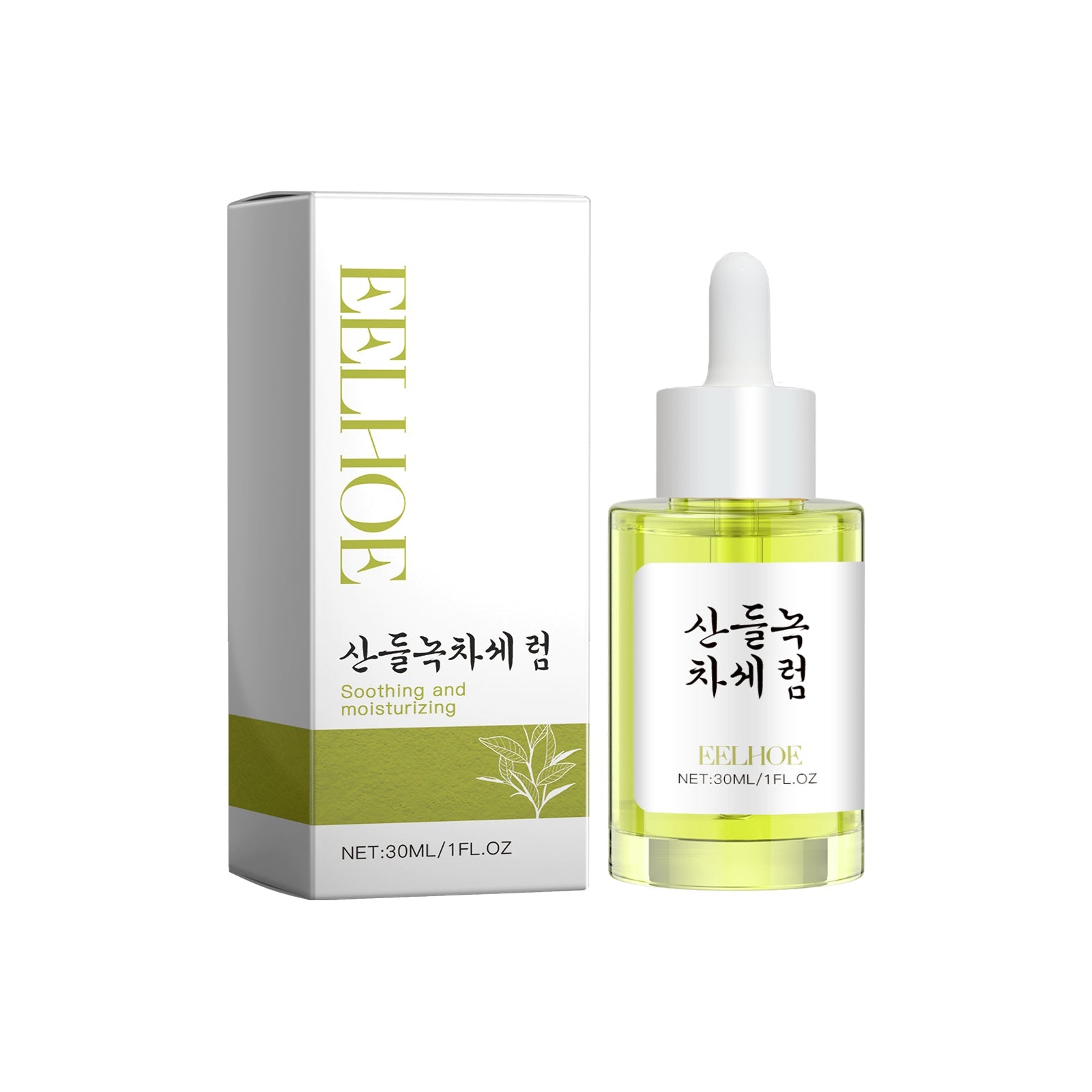 Green Tea Moisturizing Essence Gently Repair Facial Skin, Moisturizing And Radiant Plant Essence