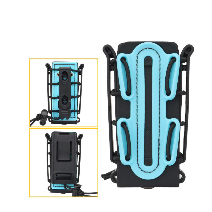 Live CS Tactical Waist Hanging Box 5.56&7.62 Elastic Scorpion Quick Pull Outdoor Multi purpose Kit