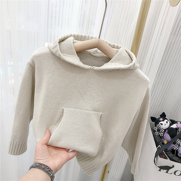 Children's standing collar cotton jacket vest winter loose vest for boys and girls camisole medium and small children's sweater