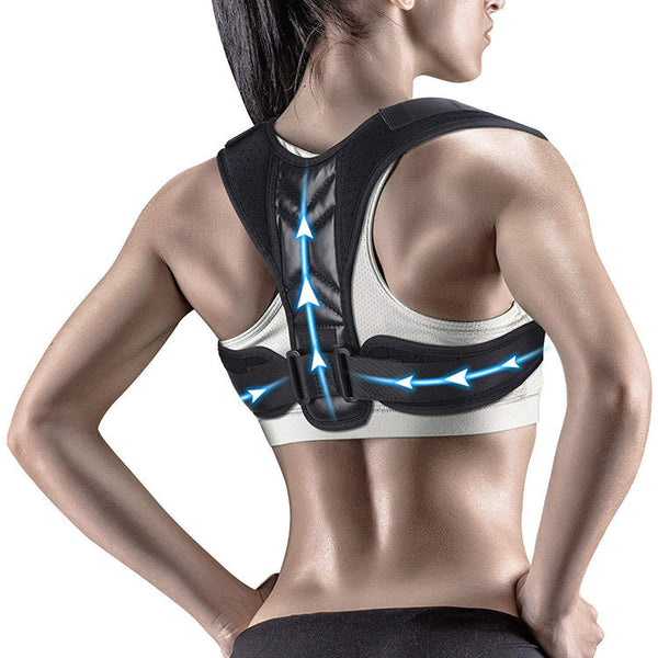 Back clavicle correction belt men's and women's anti-hunchback posture correction belt sitting posture corrector