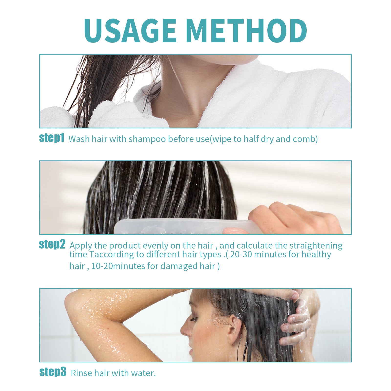 Collagen Hair Straightening Cream, Repair Damaged Hair To Smooth Frizz And Split Free Smoothing Cream