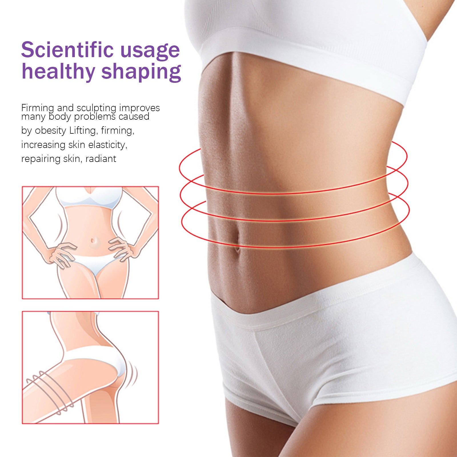 Firming Slimming Cream, Body Shaping Tighten And Moisturizing Skin Massage Cream