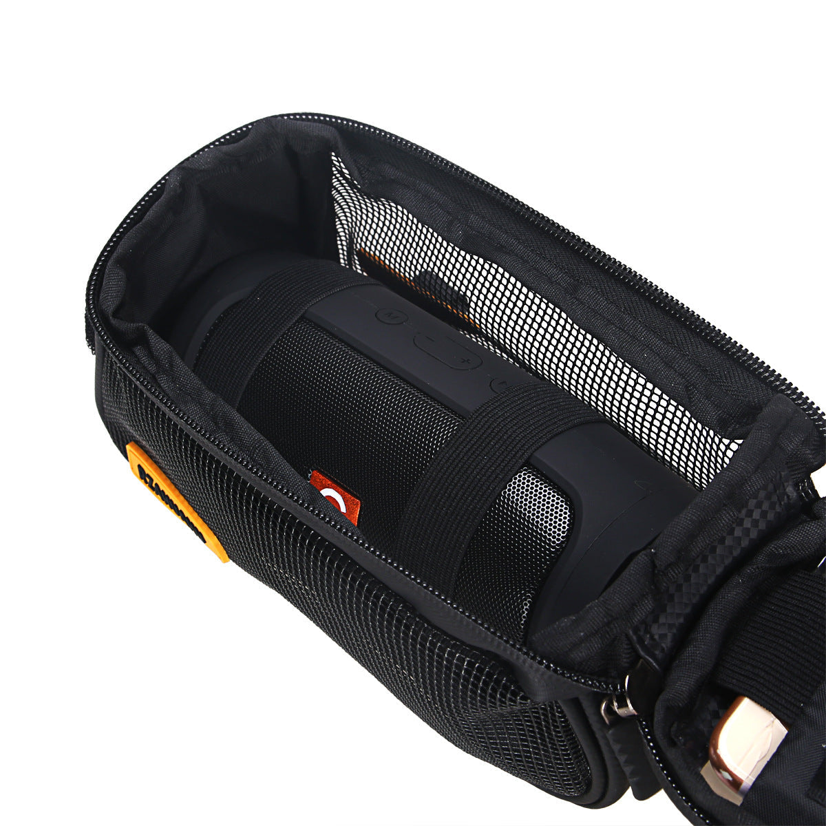 Bicycle Bag Golf Front Beam Bag Mountain Bike Headphone Audio Bag Mobile Phone Navigation Upper Tube Bag Riding Accessories