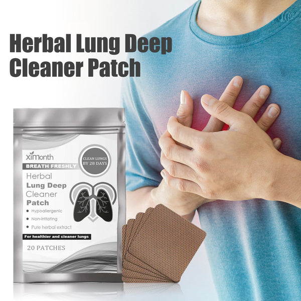 Herbal Lung Deep Cleaner Patch, Relieve Fatigue And Discomfort Relax Body Care Patch