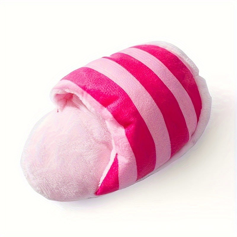 Plush Toy Pet Cat Dog Simulation Sound Comfort Anti-Depression Exercise Intellectual Vent Interactive Training Slipper