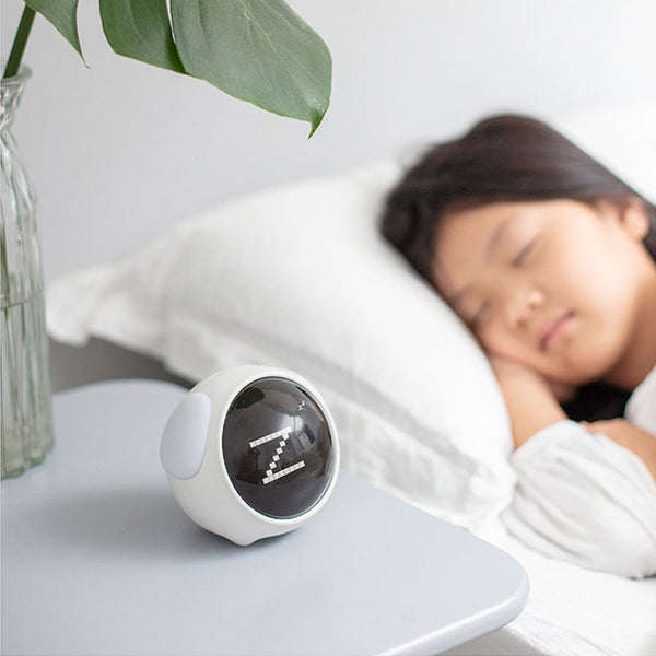 Cute Cartoon Digital Alarm Clock with Light and Emotion Function for Kids