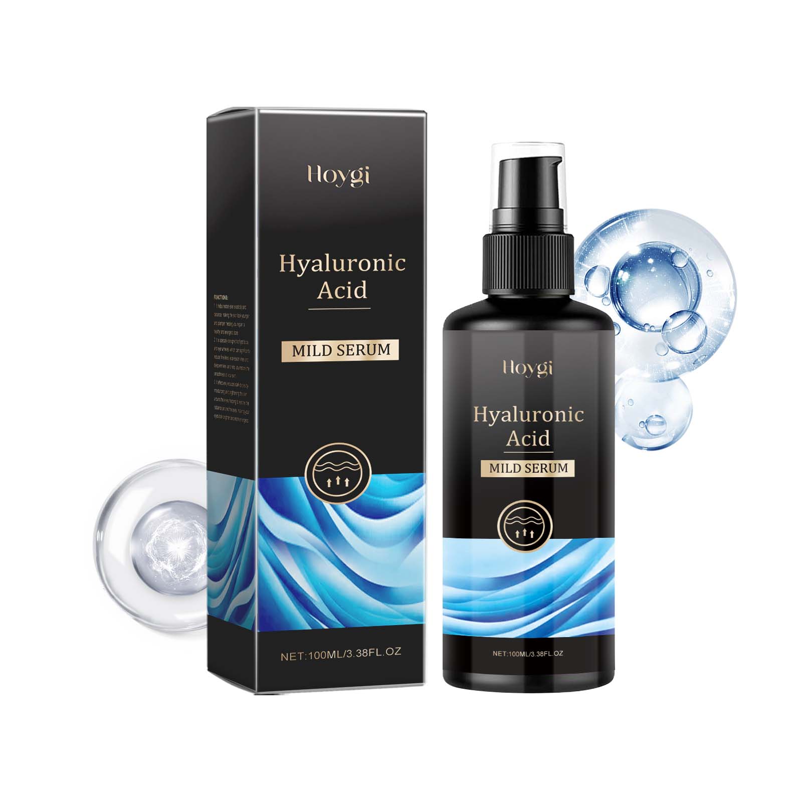 Hyaluronic Acid Facial Essence, Hydrating, Soothing, Radiant, Moisturizing, Hydrating And Firming Essence