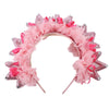 Fashionable new fabric crown hairband for women