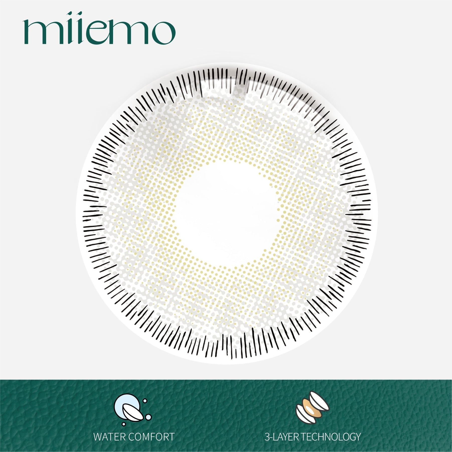 1Pair FDA Certificate Eyes Beautiful Pupil Colorful Girl Cosplay Contact Lenses  CLEAN GRAY