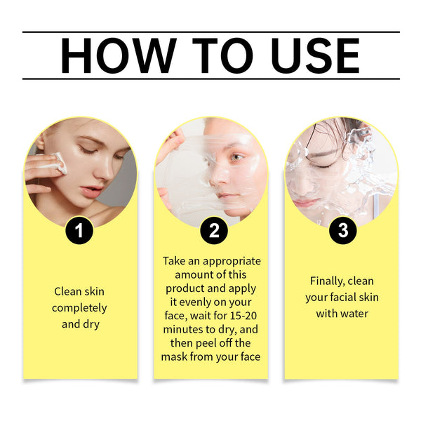 Tear Mask Facial Treatment Clean And Gentle, Non-Tight Moisturizing And Hydrating Moisturizing And Brightening Skin