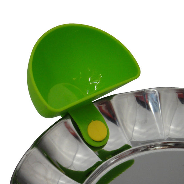 Creative plastic snack spoon with versatile bowl plate seasoning dish salad dressing box for kitchen use