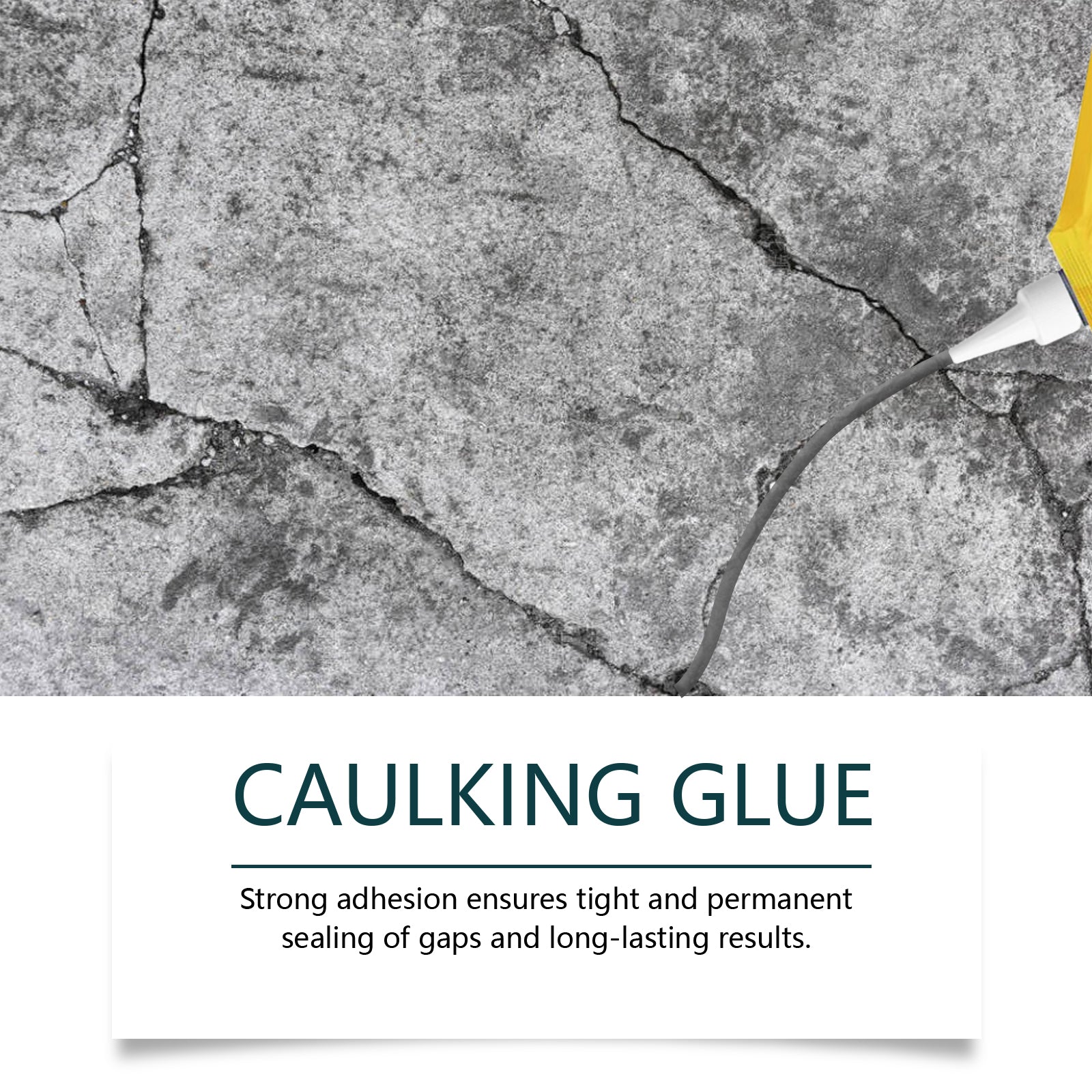 Concrete Crack Waterproof Repair Sealant, Ground Crack Outdoor Tile Crack Repair Adhesive