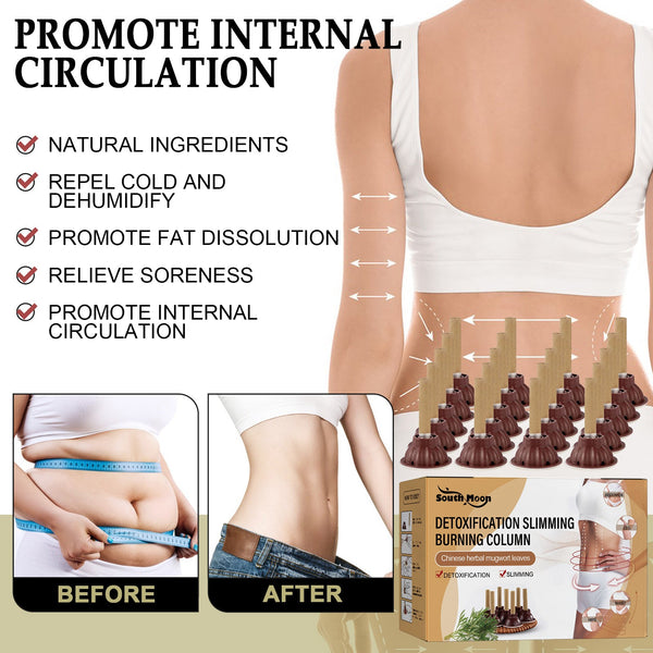 Detoxification Slimming Burning Column, Wormwood Burning Column Lifts Loose Skin Belly Firming And Shaping Body