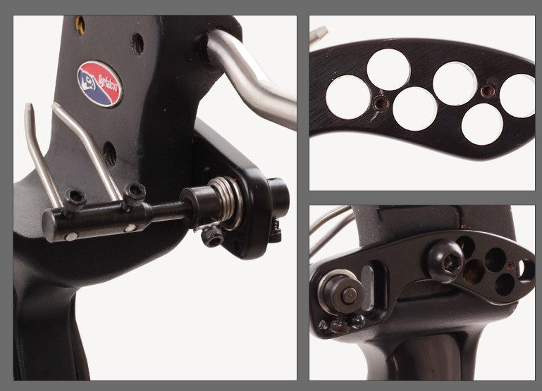 Six installation positions of the new outdoor archery arrow stand, competitive composite recurve bow and arrow stand