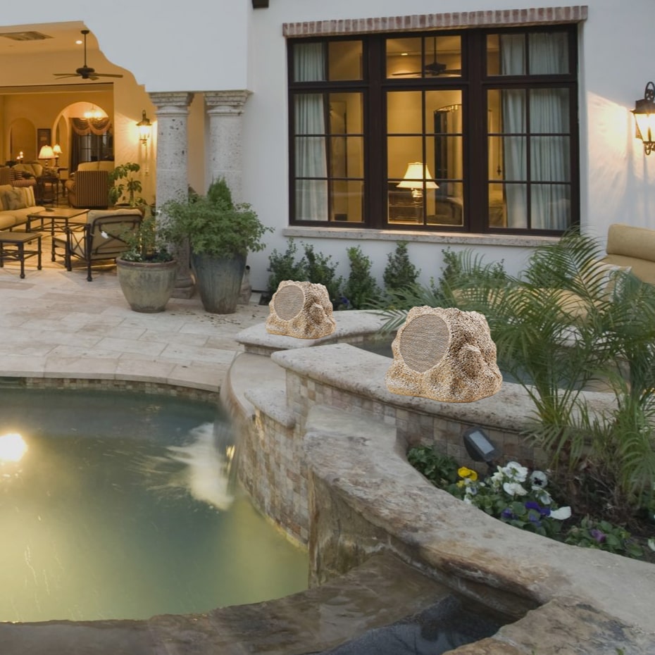 SoundPro Bluetooth Multi-Link Solar Rechargeable Wireless Rock Speaker