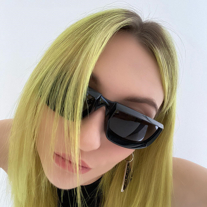 Sunglasses Men's Steam Punk Sunglasses Women's Anti Ultraviolet Personalized Riding Glasses