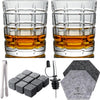 Whiskey Glasses 10oz Premium Scotch Glasses Set of 2 Old Fashioned Whiskey