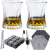 Whiskey Glasses 7oz Premium Scotch Glasses Set of 2 - Old Fashioned Whiskey