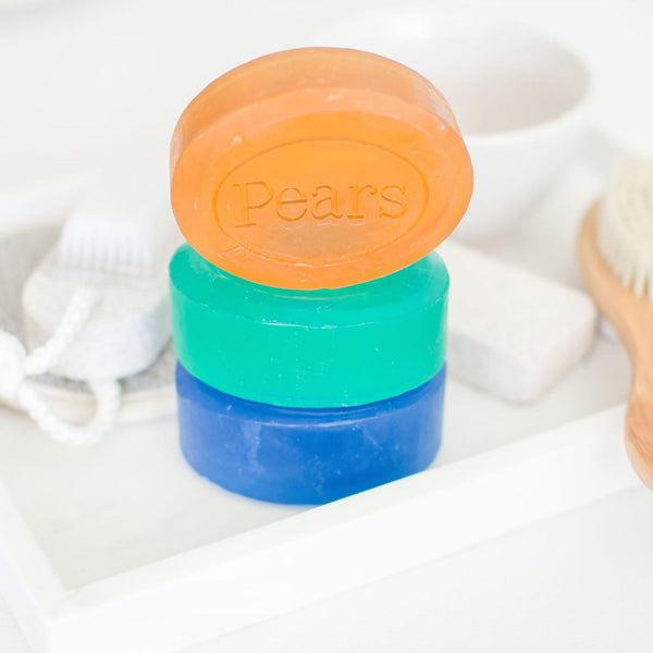 18 Pack Pears Soap, Face & Body Soap, Variety (6 Per Flavor)