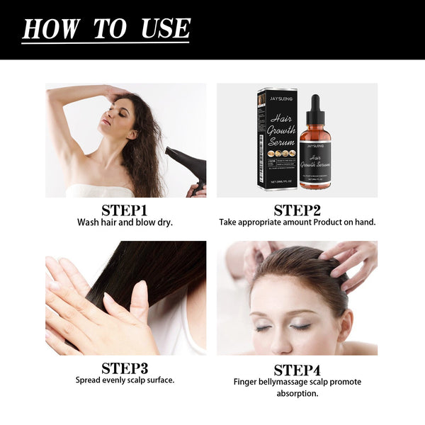 Hair Serum Gently Nourishes Scalp Massage For Gentle Hair Nourishing Essential Oil