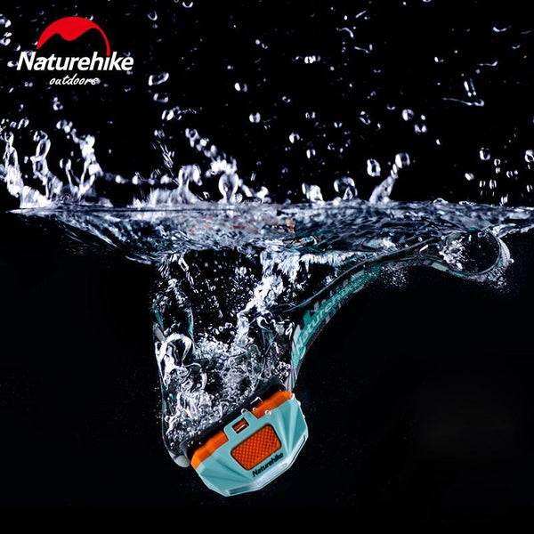 Naturehike Ultralight Waterproof USB Charge LED Headlamp 4 Modes Headlight