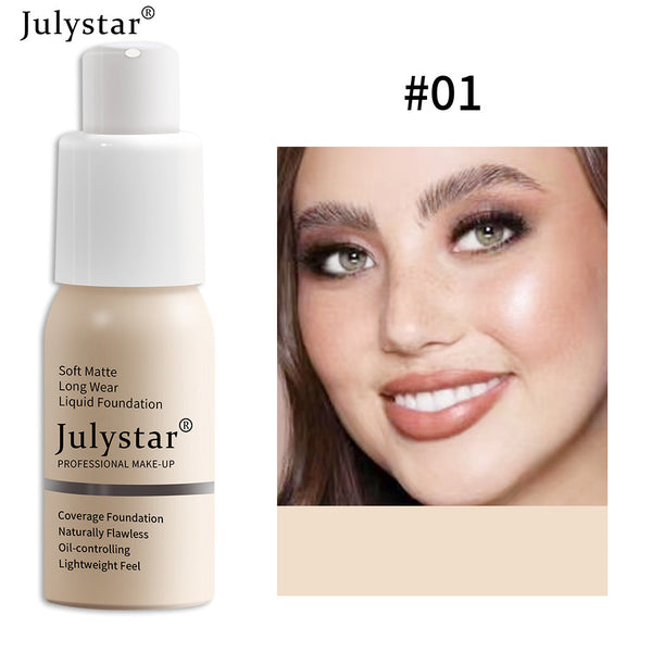Liquid Foundation Concealer Long-Lasting Moisturizing Oil Control BB Cream Foundation Makeup