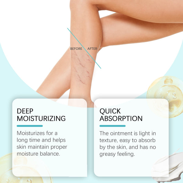Leg Care Cream Mild Ingredients To Soothe Leg Discomfort Daily Moisturizing Massage Care Cream