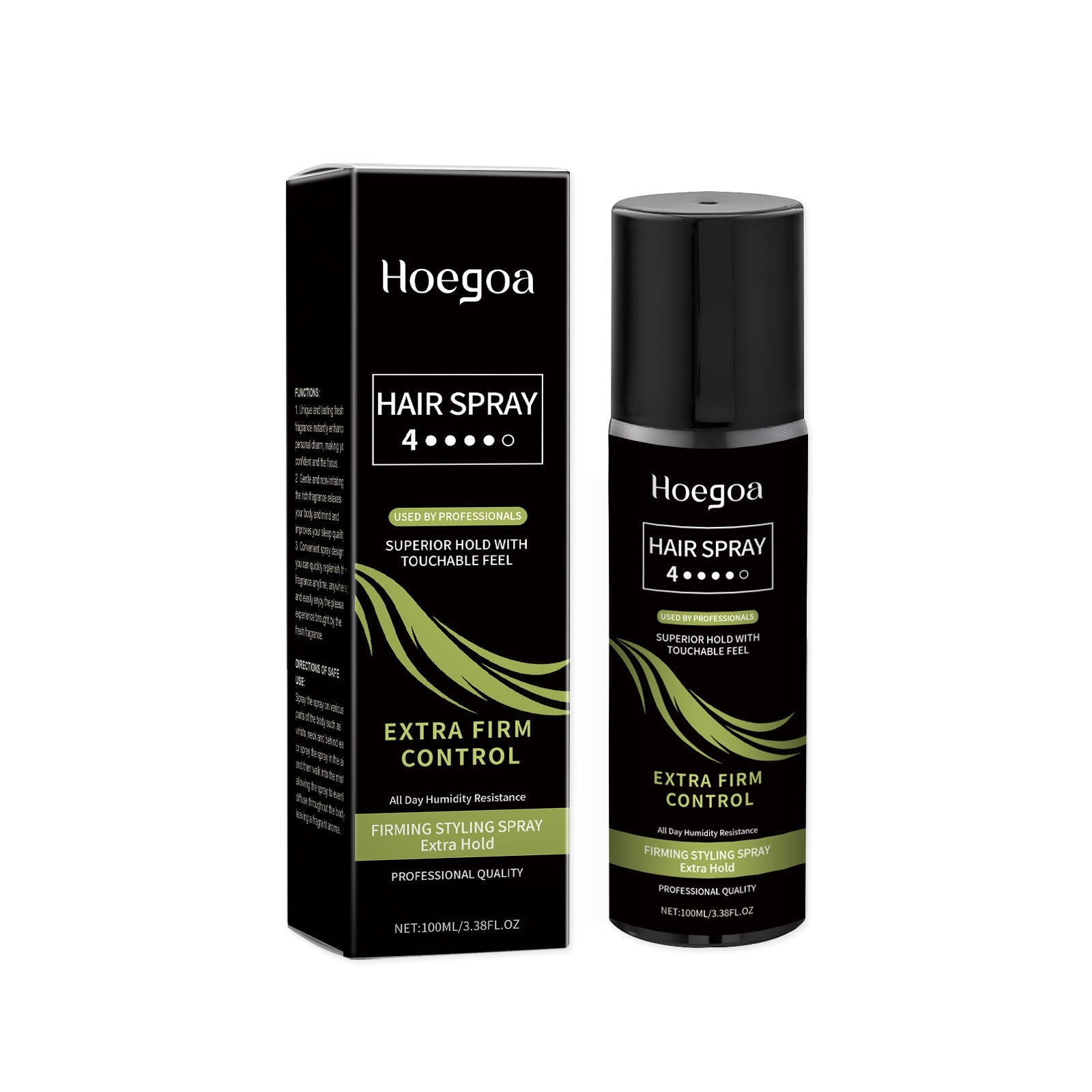 Hair Styling Spray, Light Styling Nourishes Hair, Creates Curls, Braids And Fluffy Hairspray