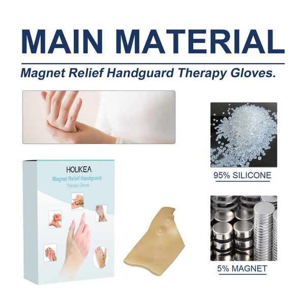 Magnet Relief Handguard Therapy Gloves, Relieve Wrist Pain And Discomfort Indoor Exercise Joint Care Gloves