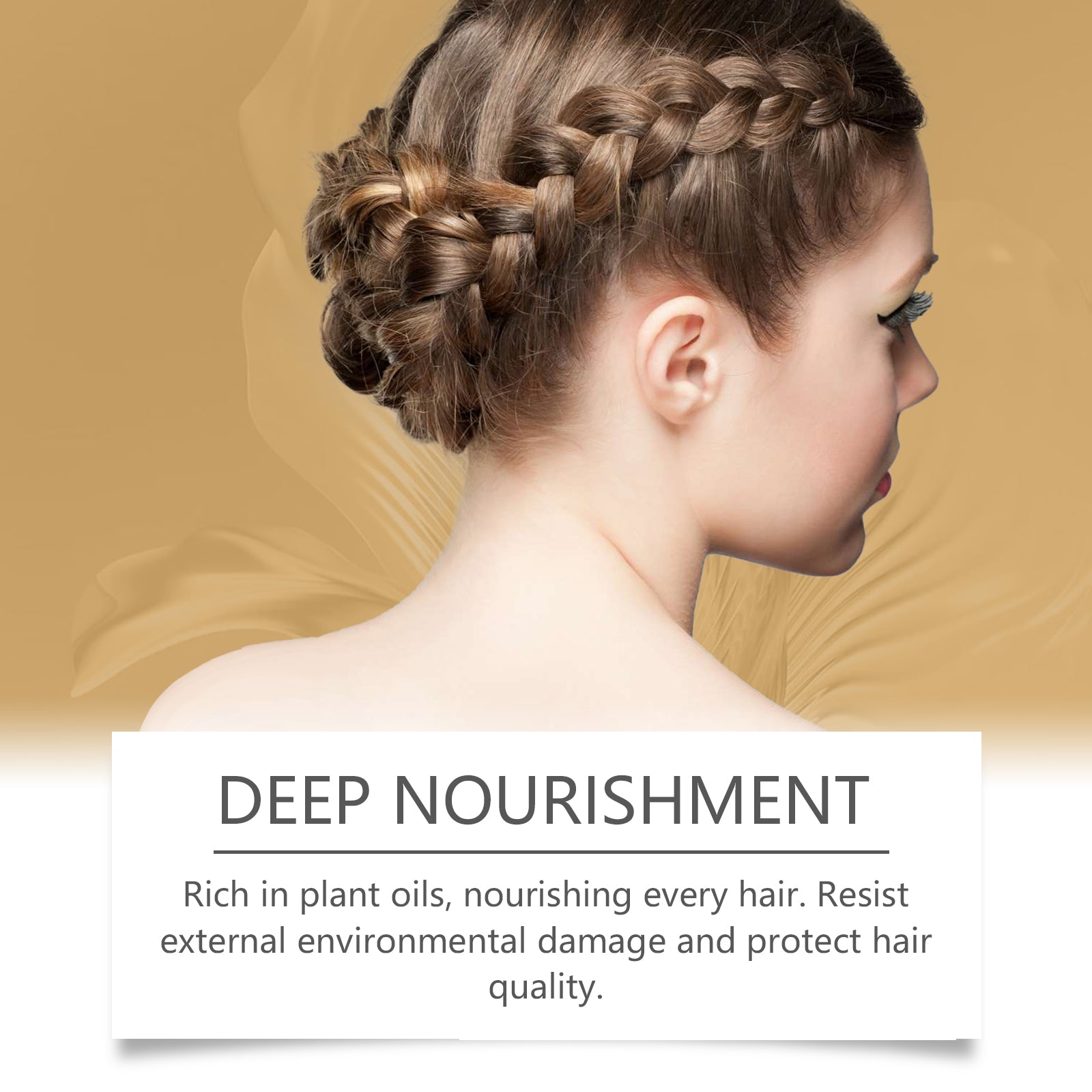 Hair Wax Wand, Hair Styling, Anti-Frizz, Hair Care Natural Shine Solid Styling Portable Hair Wax