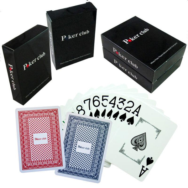 Waterproof Baccarat PVC Texas Hold'em Plastic Playing Cards PVC Poker Club Cards Board Games