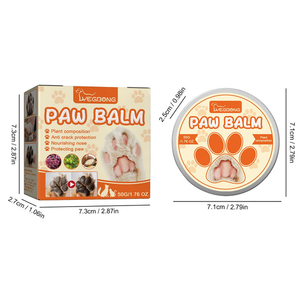 Pet Moisturizing Claw Balm for Cats and Dogs Deeply Moisturizing Foot Pad Care Cream