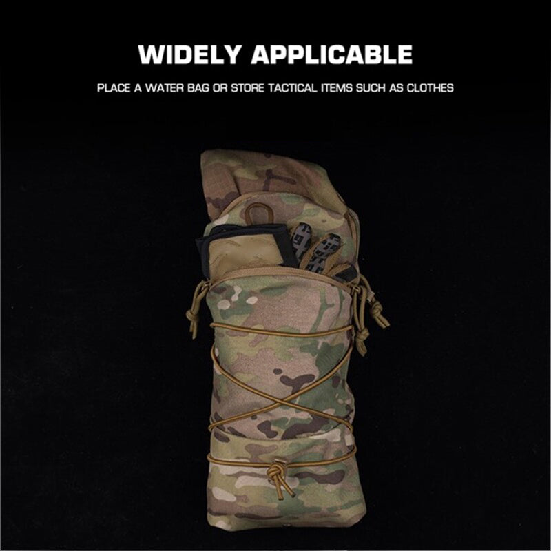 Tactical MOLLE Cylindrical Bag, 1.5L, for FCPC & GP Backpacks.