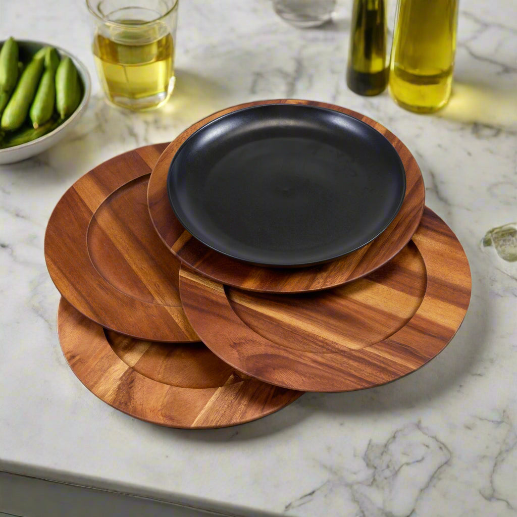 Set of 4 Charger Plates