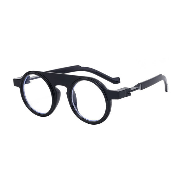 New European and American fashion round frame sunglasses for men, personalized and high-end sunglasses for men