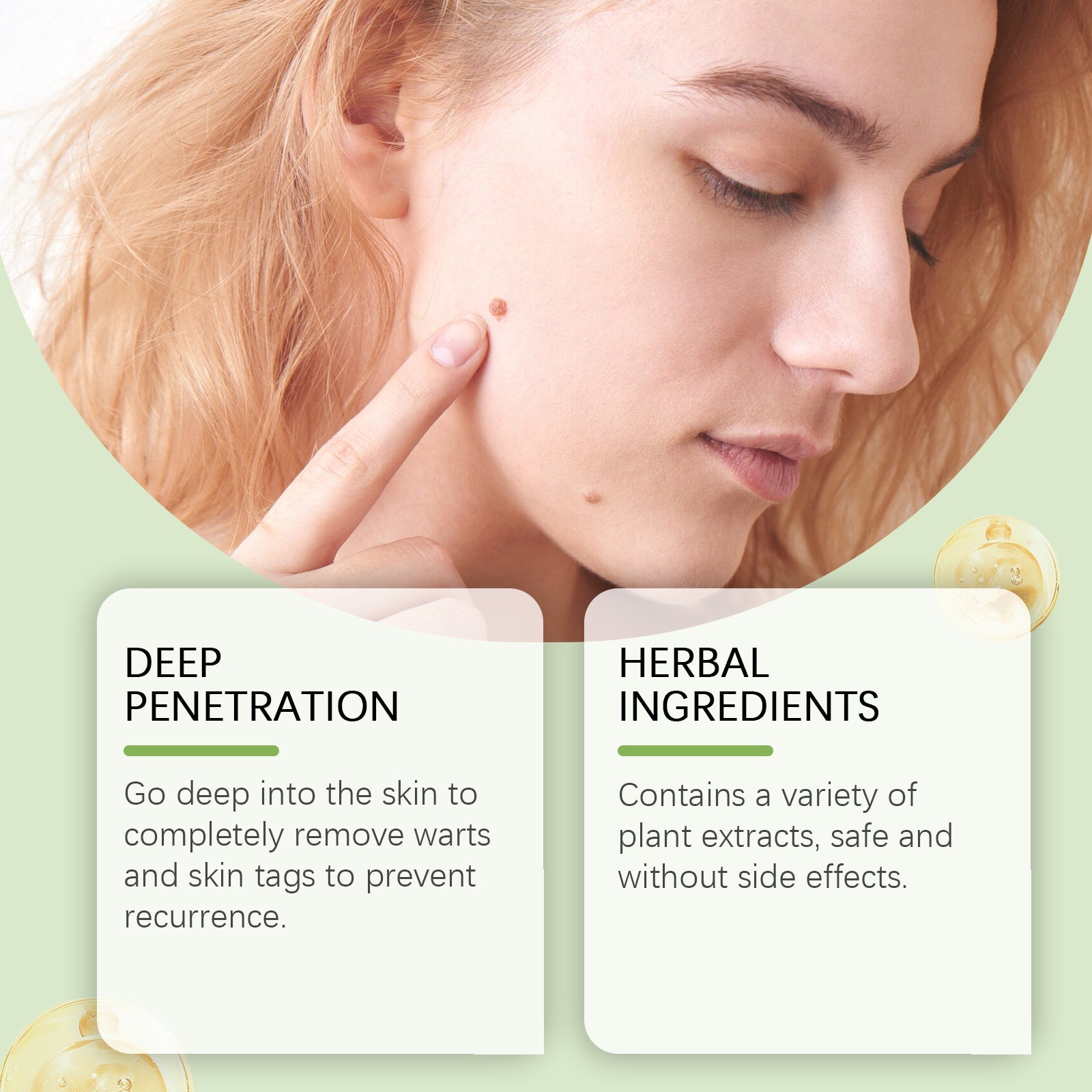 Comfrey Keryou Essence, Smoothing Body Skin Repair And Toning Meat Granules Moisturizing Essence