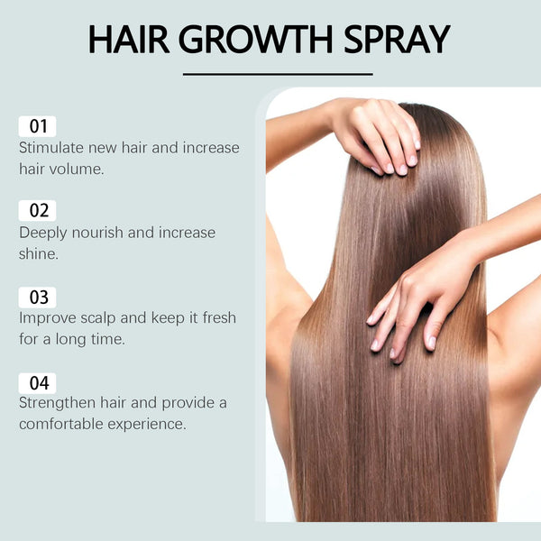 Hair Care Spray Moisturizes Hair, Strengthens Hair And Scalp, Massages And Nourishes Root Care Spray