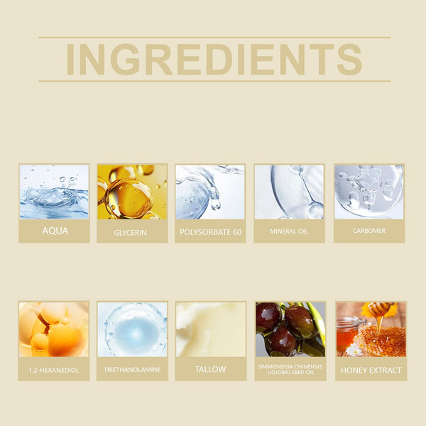 Tallow Moisturizing And Soothing Face Cream Butter Honey Moisturizing Cream Hydrating Cream Skin Lotion