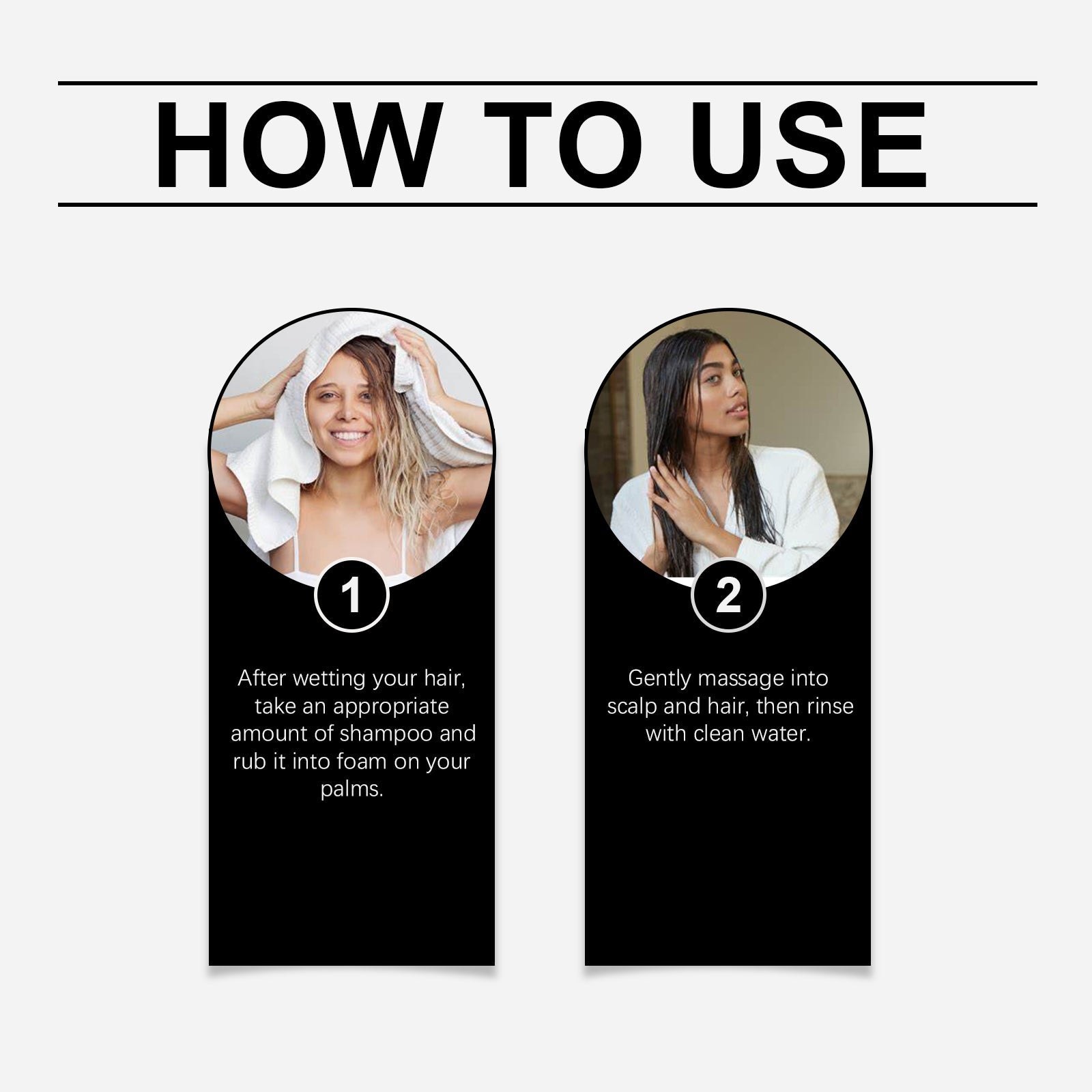 Herbal Hair Care Shampoo Gently Cleanses Scalp And Improves Frizzy Hair Care Shampoo