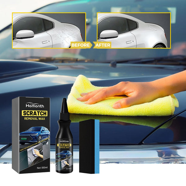 Scratch Removal Wax, Car Repair Care Paint Maintenance Refurbished Clean And Brightening Car Scratch Repair Cream