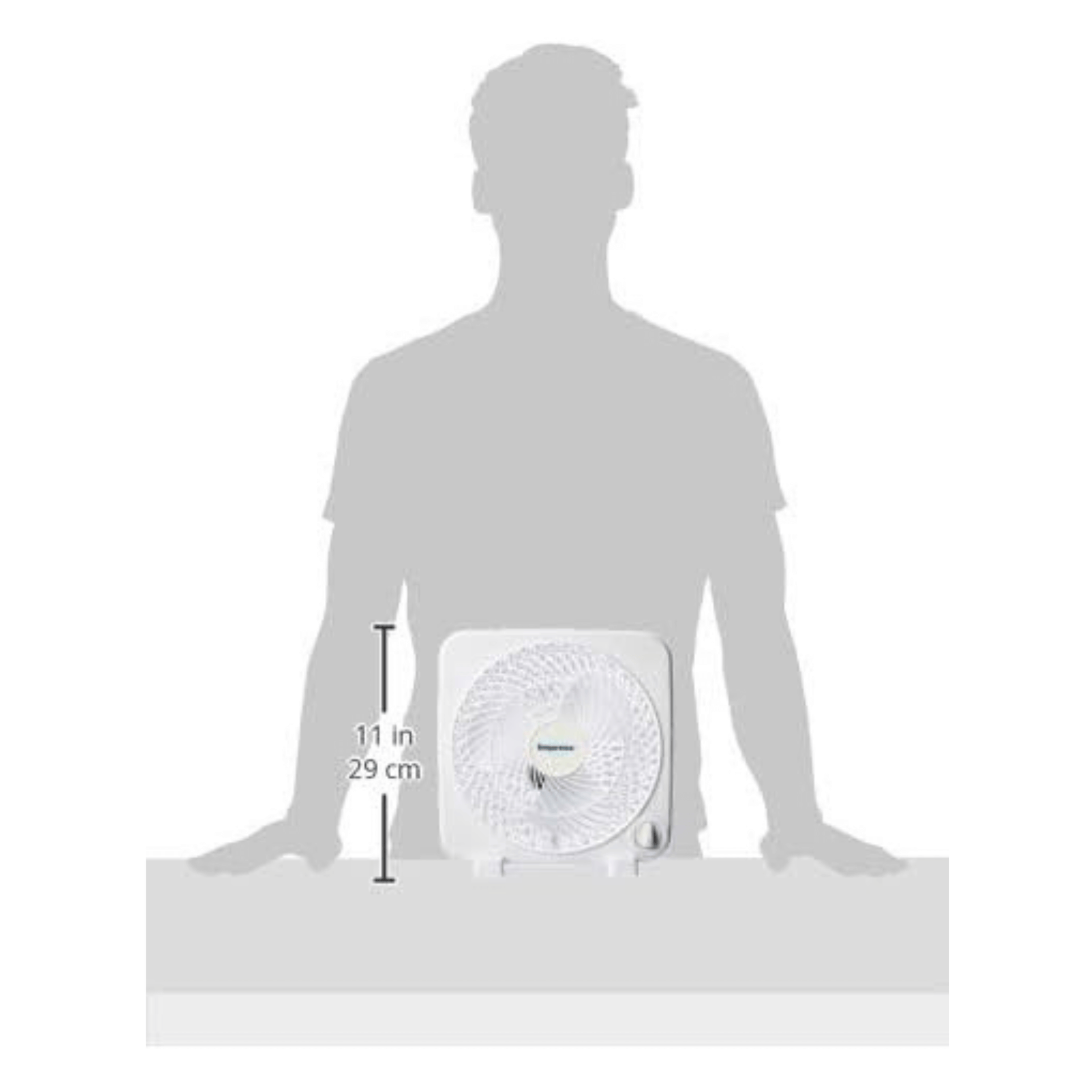 Impress 9-Inch 3-Speed Box Fan