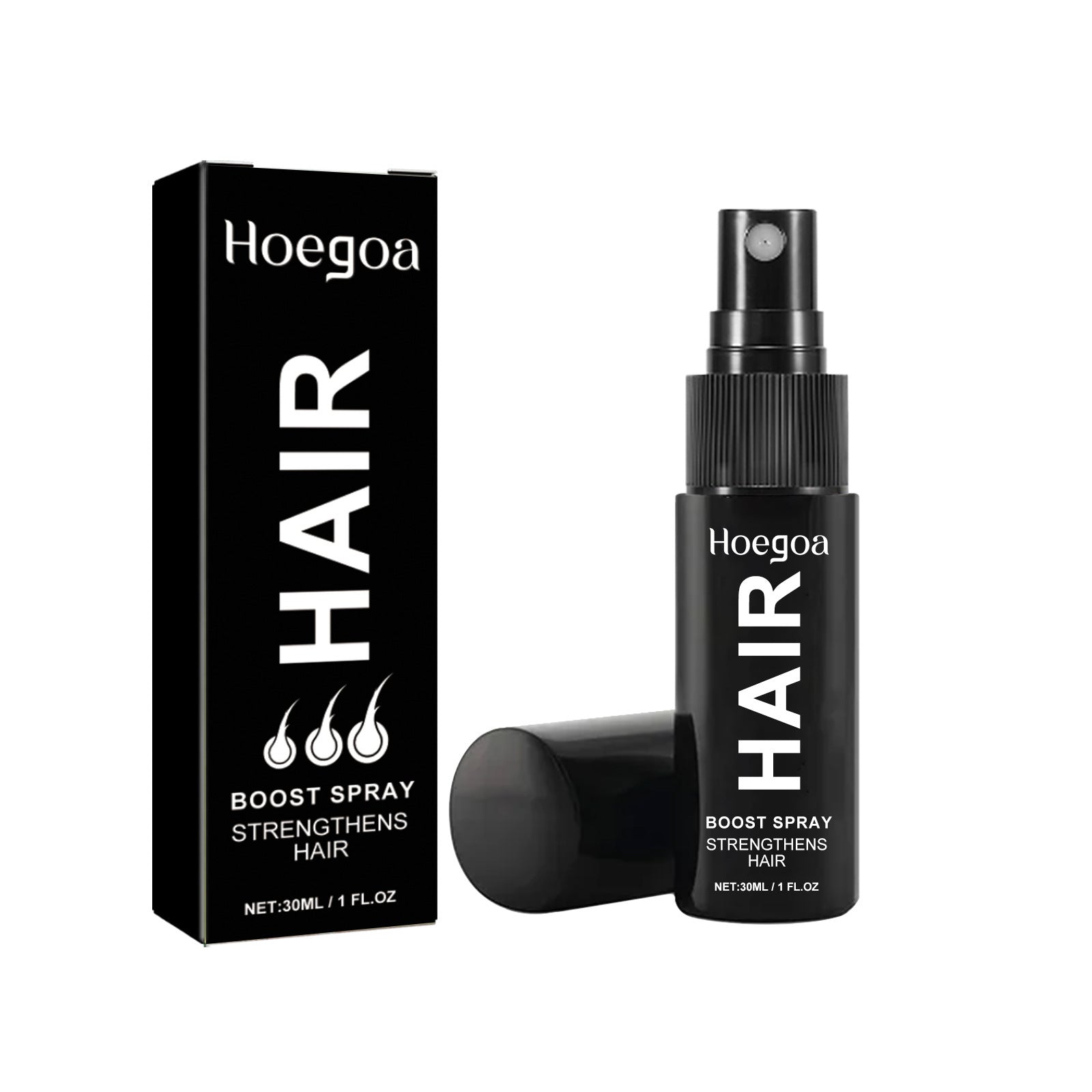 Hair Boost Spray, Ginger Multiflorum Essence Moisturizes Scalp And Prevents Hair Loss